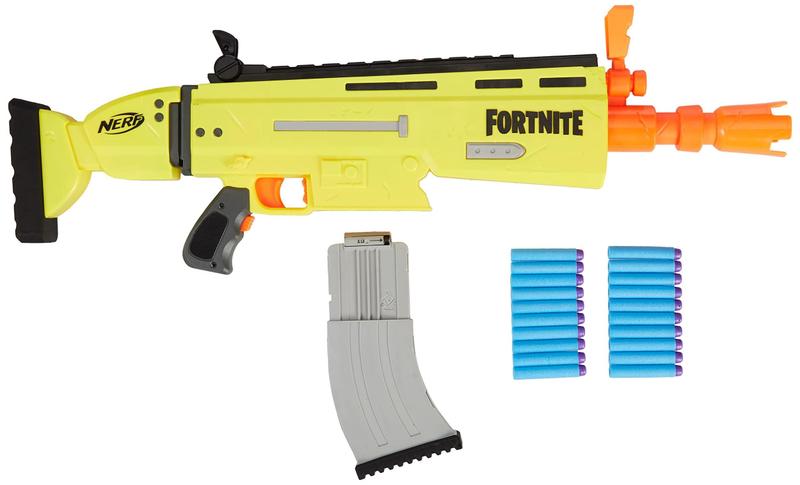 NERF FORTNITE AR-L モーター駆動ダーツブラスター2丁セット Nerf Fortnite AR-L Motorizado com 20 Dardos - Lançadores de Dardos